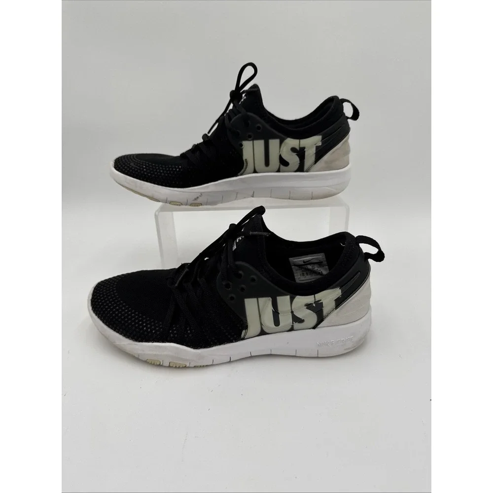 Nike Free TR 7 Shoes Womens Size 10- Training‎ Just Do It 924592-001 Sneakers